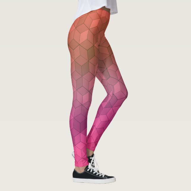 Diamond pattern leggings (Right)