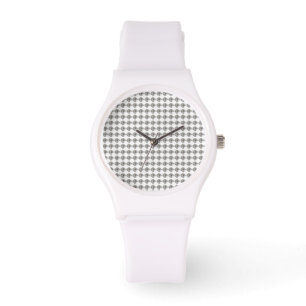 Diamond pattern watch