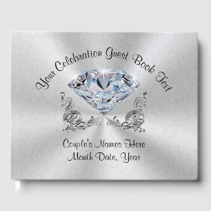 Diamond Personalized Guest Book for Your Occasion