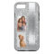 Diamond Photo Glitter Name Monogram Silver