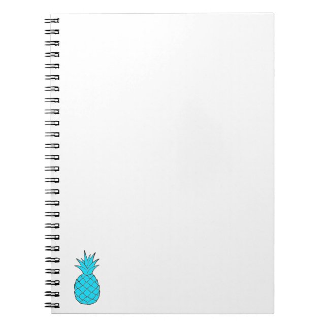 Diamond Pineapple Spiral Notebook (Front)