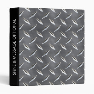 Diamond Plate 3 Options Binder