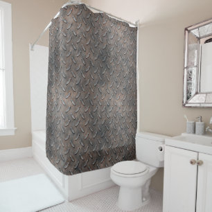 Diamond Plate 5A-5B Image Options Shower Curtains