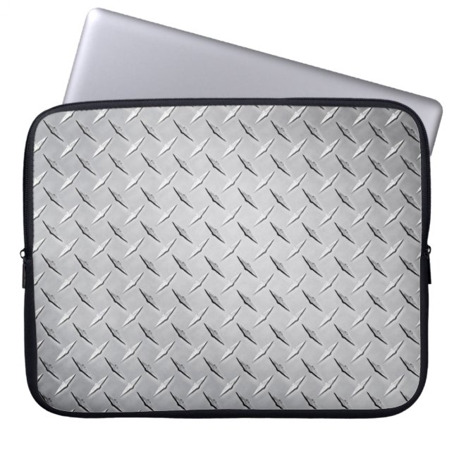 "Diamond Plate" Laptop Sleeve (Front)
