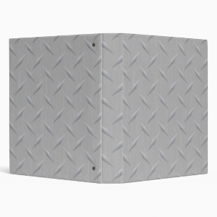 Diamond Plate Metal Binder