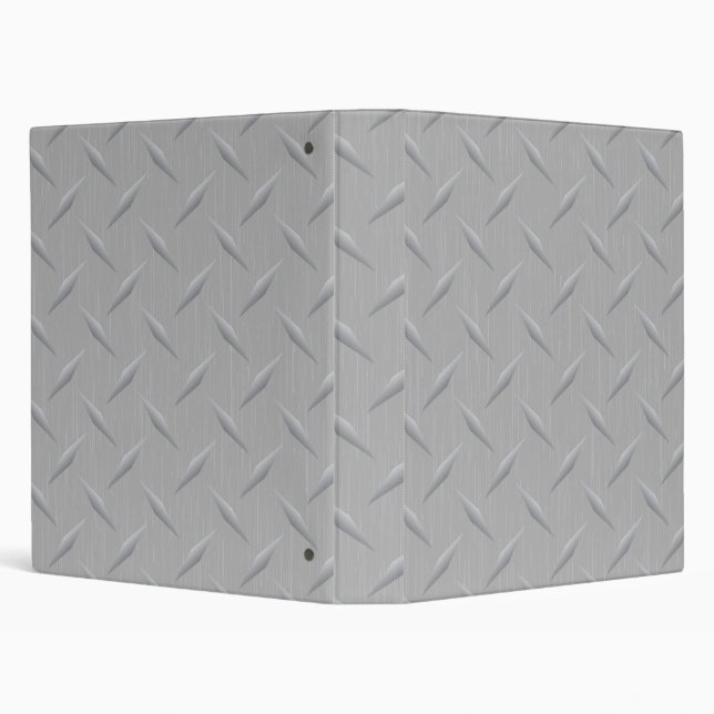 Diamond Plate Metal Binder (Background)