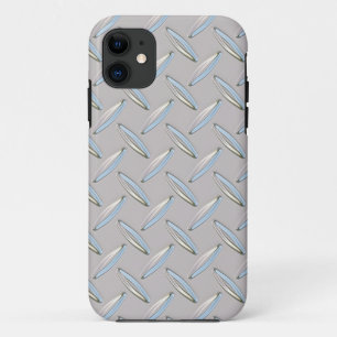 Diamond Plate Metallic iPhone 11 Case
