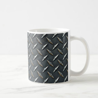 Diamond plate mug