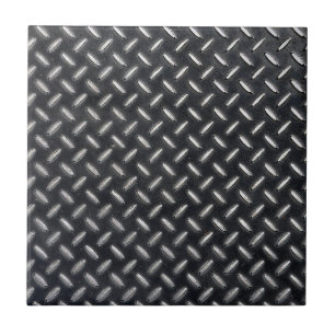 diamond-plate pattern tile