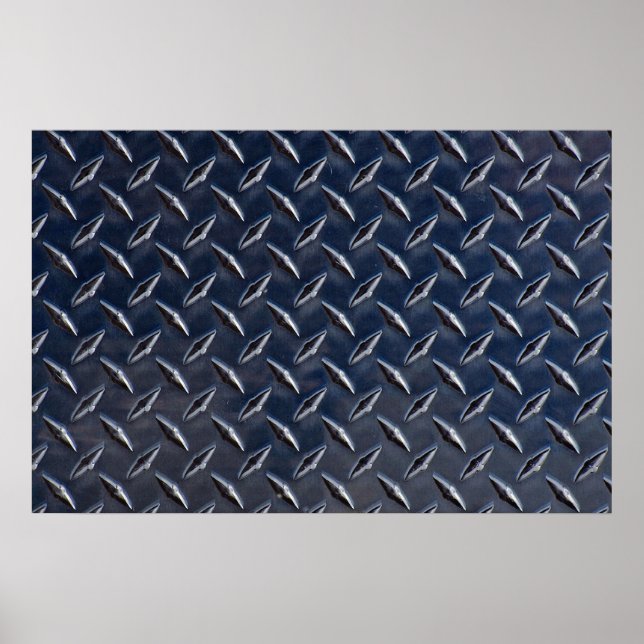 Diamond plate Photo Poster (Front)