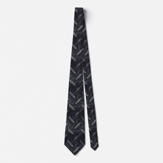 Diamond Plate Tie (Front)