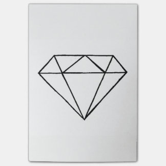 Diamond post it post-it notes