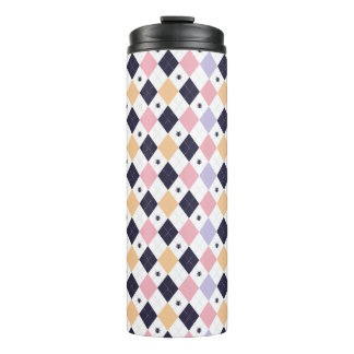 Diamond Purple Pink with Spider Thermal Tumbler