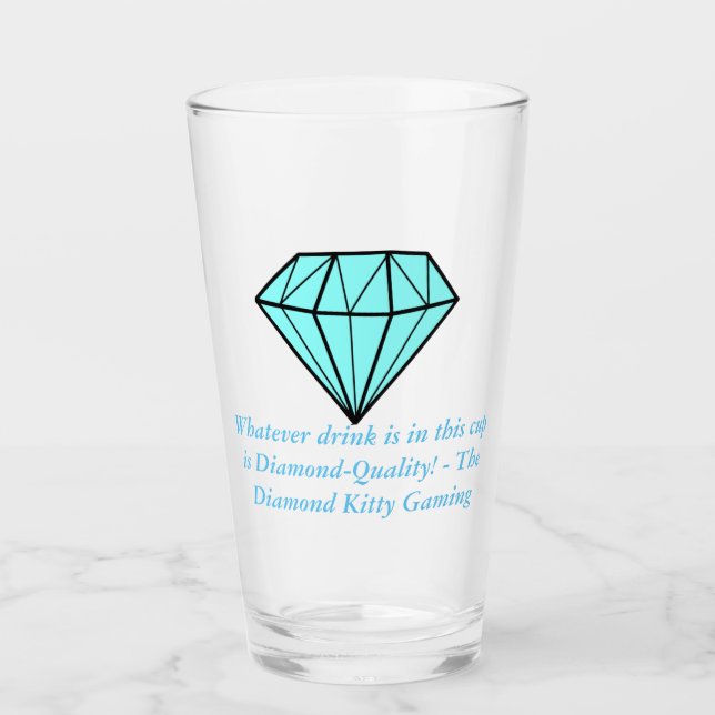 Diamond-Quality Drinking Cup (Front)