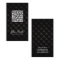 Diamond Quilt QR Code DJ Music Business Card