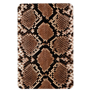 Diamond Rattlesnake Snake Skin Magnet