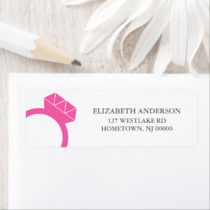 Diamond Ring Address Labels