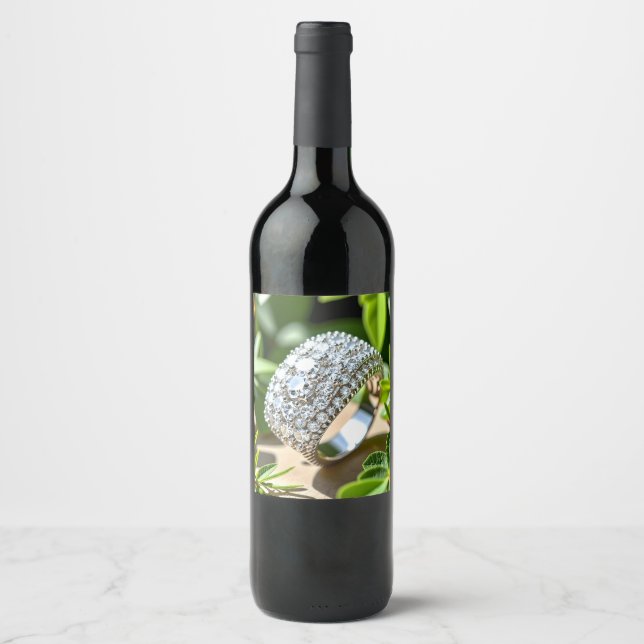 diamond ring wine label (Front)