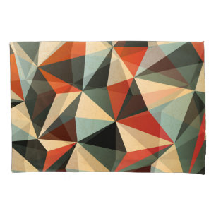 Diamond Shape: Abstract Vintage Design Pillowcase
