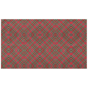 Diamond Shape Tartan Seamless scottish Pattern Red Tablecloth