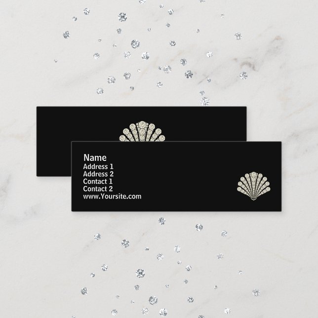 Diamond Shell  Mini Business Card (Creator Uploaded)