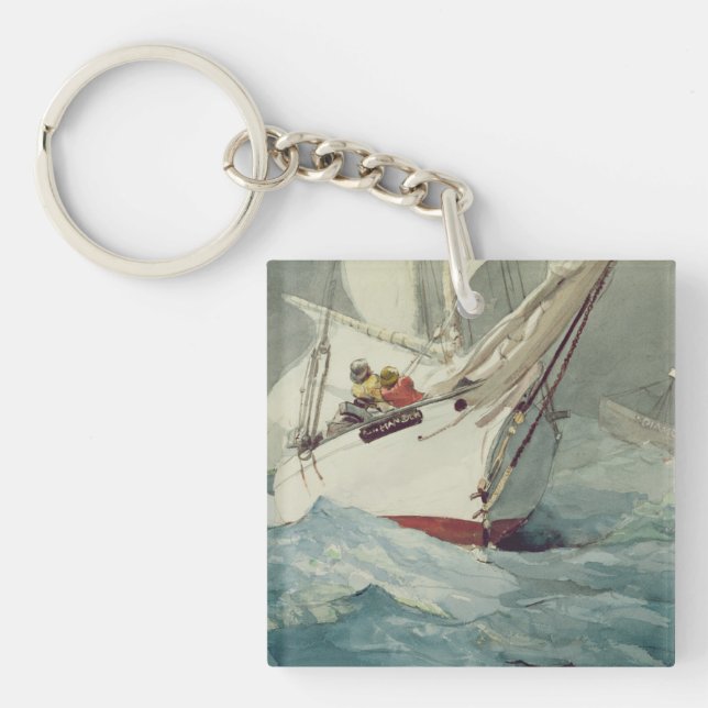 Diamond Shoal Keychain (Front)
