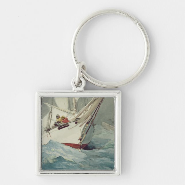 Diamond Shoal Keychain (Front)