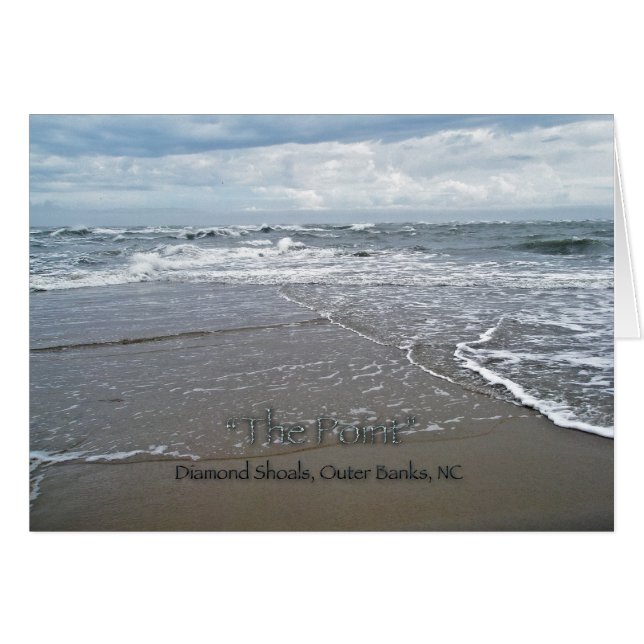 Diamond Shoals "The Point" OBX North Carolina (Front Horizontal)