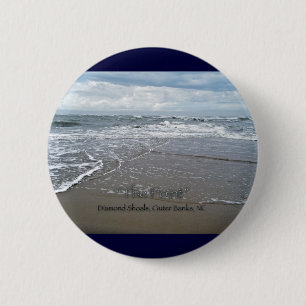 Diamond Shoals "The Point" OBX North Carolina 2 Inch Round Button