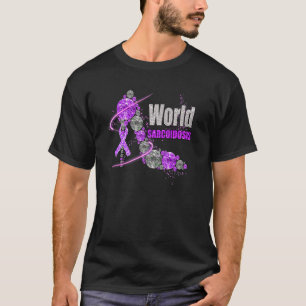 Diamond Shoes World Sarcoidosis Awareness Warrior  T-Shirt