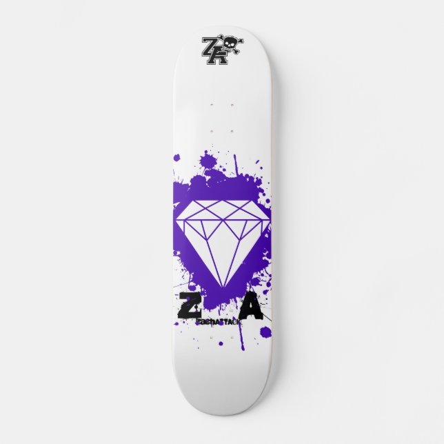 Diamond Splat Splat Skateboard (Front)