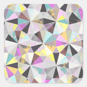 Diamond Square Sticker