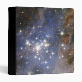 Diamond Stars in Carina Nebula Hubble Space Binder