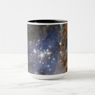 Diamond Stars in Carina Nebula Hubble Space Mug