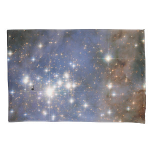 Diamond Stars in Carina Nebula Hubble Space Pillowcase