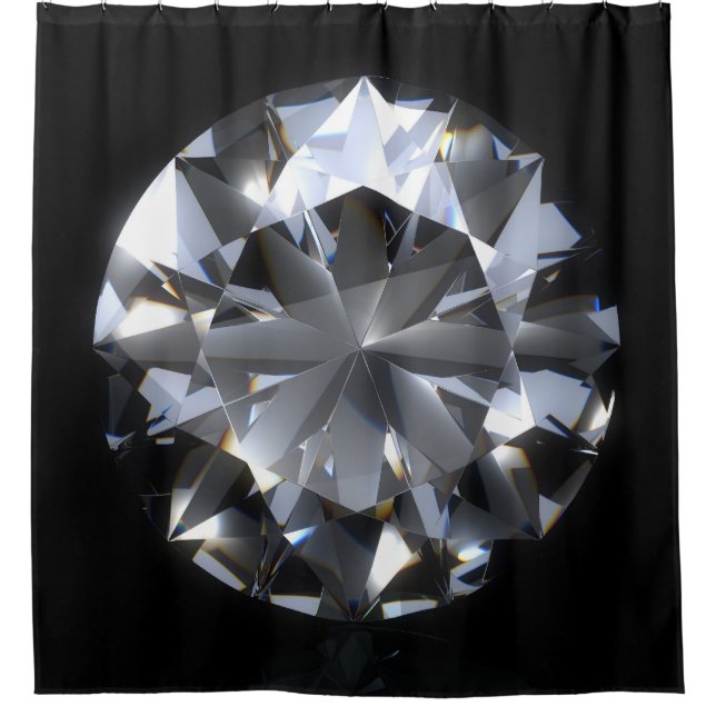 Diamond stone: black space sparkle. (Front)