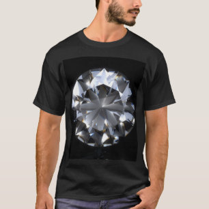 Diamond stone: black space sparkle. T-Shirt