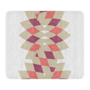 Diamond Swirl Pattern Cutting Board