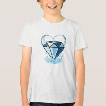 Diamond t-shirt for youths
