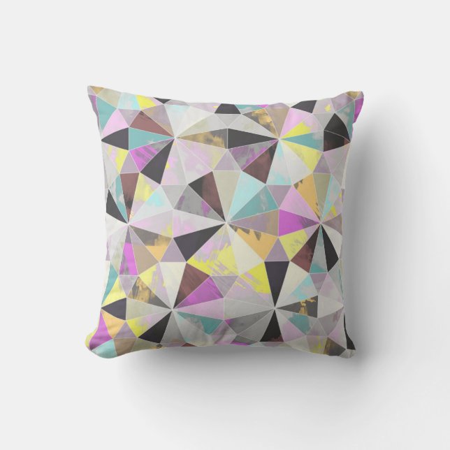 Diamond Throw Pillow (Front)