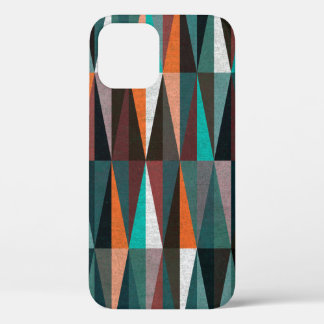 Diamond Tiles: Colourful Floor Mosaic iPhone 12 Case