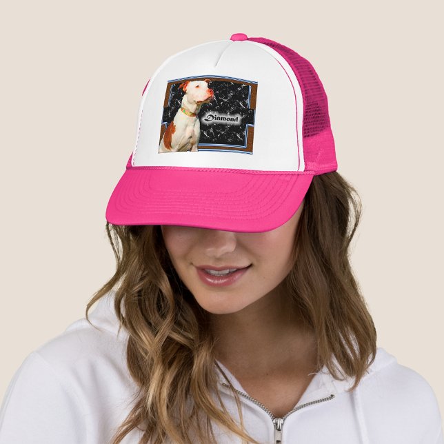 Diamond Trucker Hat (Creator Uploaded)