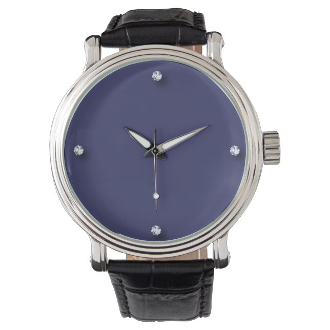 Diamond Watch Faux Diamond Look (Front)