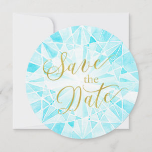 Diamond Wedding Save The Date