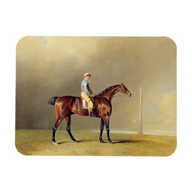 Diamond, with Dennis Fitzpatrick Up, 1799 (oil on Magnet (Horizontal)