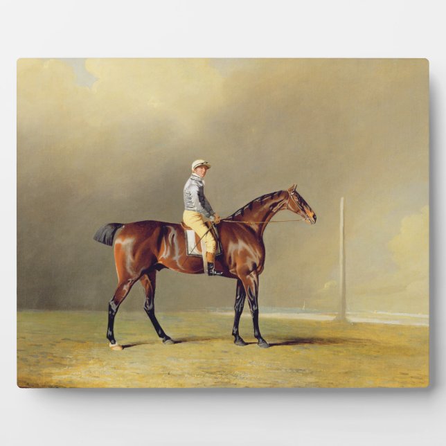 Diamond, with Dennis Fitzpatrick Up, 1799 (oil on Plaque (Front)