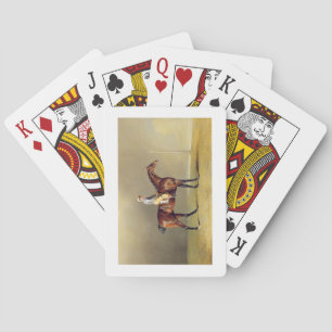 Diamond, with Dennis Fitzpatrick Up, 1799 (oil on Playing Cards