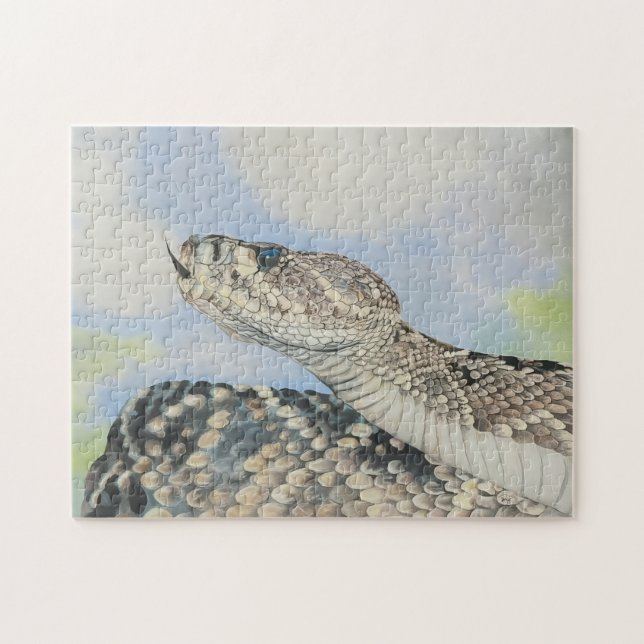 Diamondback Rattlesnake Puzzle (Horizontal)
