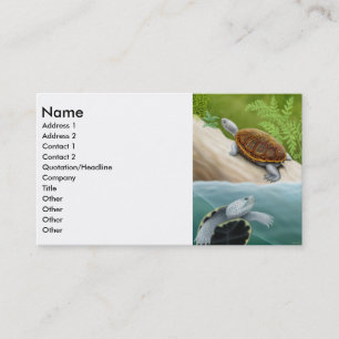 Diamondback Terrapin Business Card