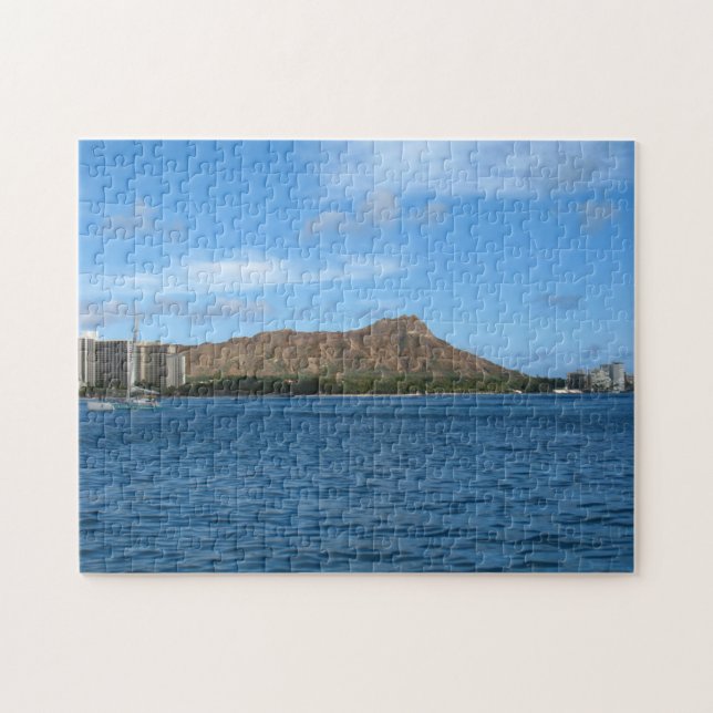 Diamondhead Oahu Hawaii Jigsaw Puzzle (Horizontal)